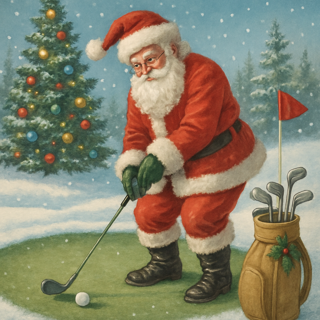 Christmas golf-1