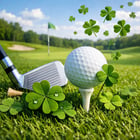 golf and shamrocks