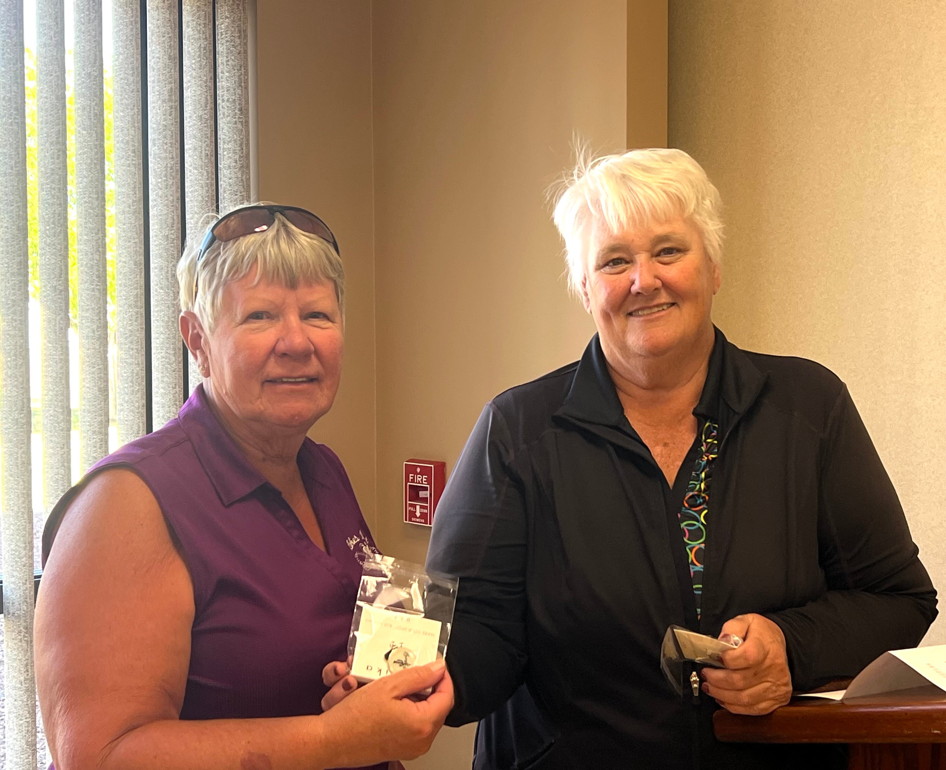 Pat Bilquest.  Medalion winner Low Gross